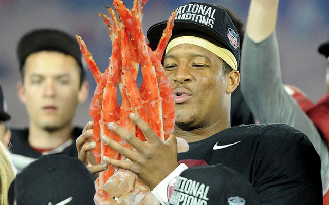 QB Jameis Winston says crab legs he allegedly stole from Publix were “a gift”