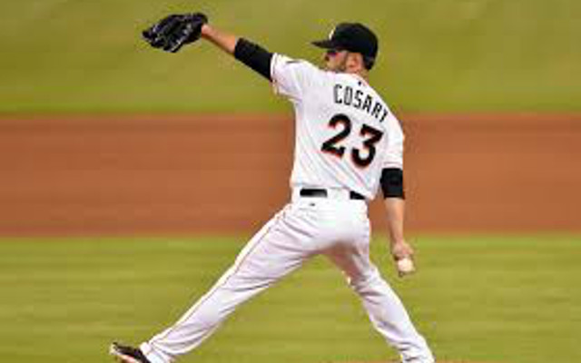 Miami Marlins pitcher Jarred Cosart fined for illegal sports betting
