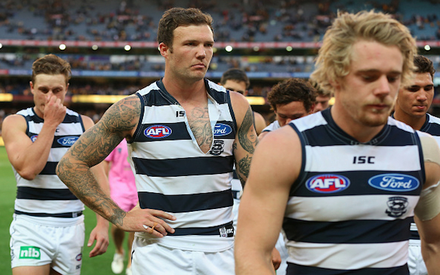 Mitch Clark: Geelong play down fears over star forward’s foot injury