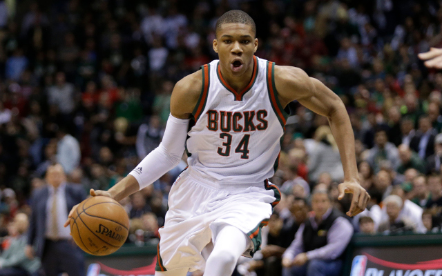 Milwaukee Bucks PF Giannis Antetokounmpo suspended one game for tackling Mike Dunleavy