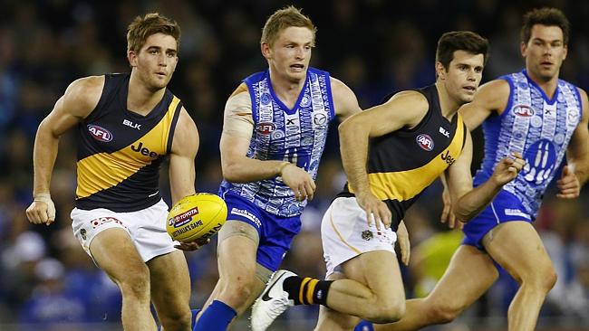 (Video) North Melbourne v Richmond highlights: Kangaroos too classy for a error-strewn Tigers