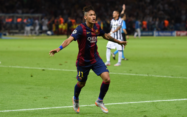 (Video) Neymar scores the dagger and celebrates as Barcelona wins Champions League
