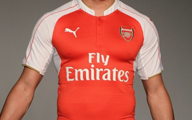 RIPPED Gunner proves new Arsenal shirt is NOT for fatties