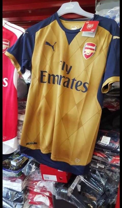 Arsenal away shirt