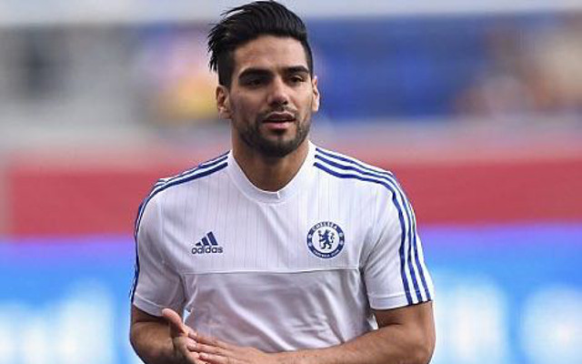 PICTURE SPECIAL: Chelsea striker Radamel Falcao trains with Blues team-mates for FIRST time