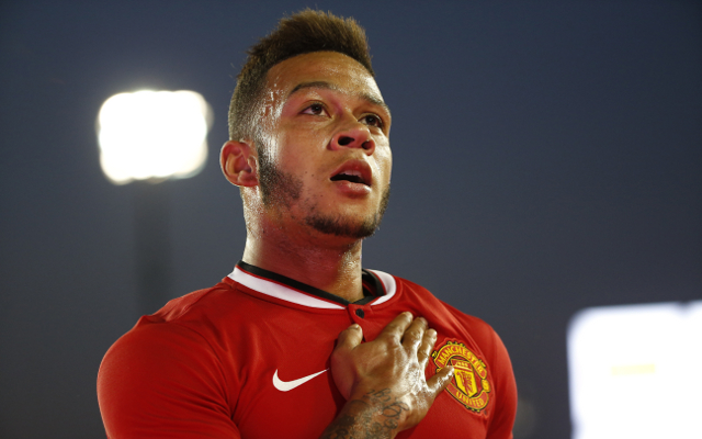 (Video) Memphis Depay scores FIRST Man United goal in pre-season WIN