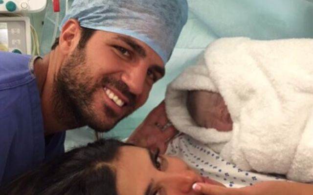 Photo: Chelsea star Cesc Fabregas DELIVERS BABY! Arsenal legend is the REAL complete midfielder