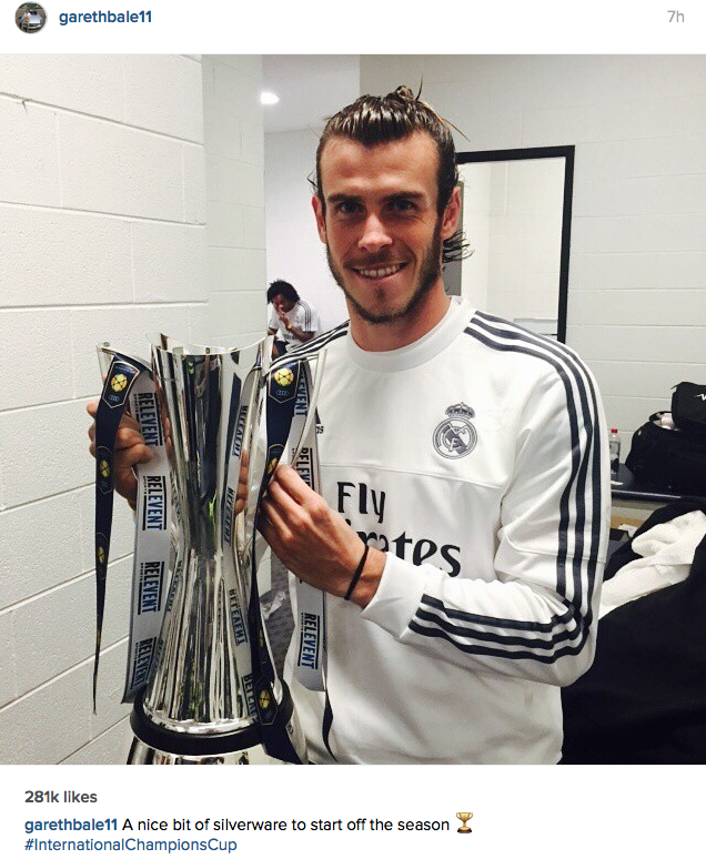 Bale preseason trophy