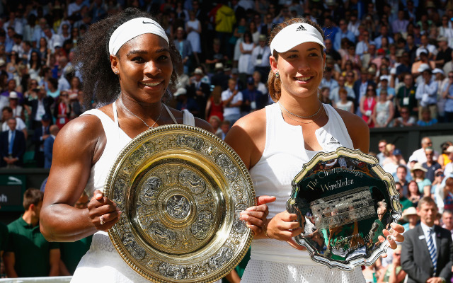 Wimbledon tennis: Serena Williams wins 21st Grand Slam to leave brave Garbine Muguruza in tears (video highlights)