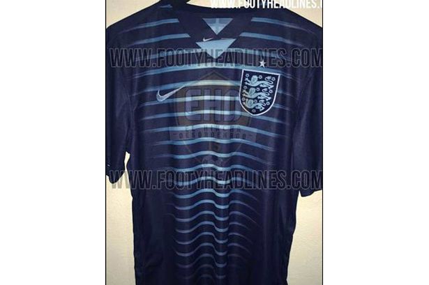 New BLUE away kit for England national team leaked