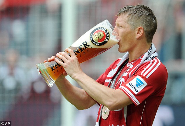 Schweinsteiger more beer