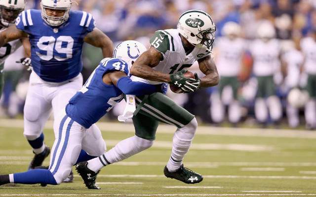 New York Jets TD videos from 20-7 win over Indianapolis Colts: Brandon Marshall goes into Beast Mode