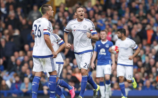 Nemanja Matic goal video: Serbian scores screamer to give Chelsea hope at half time against Everton