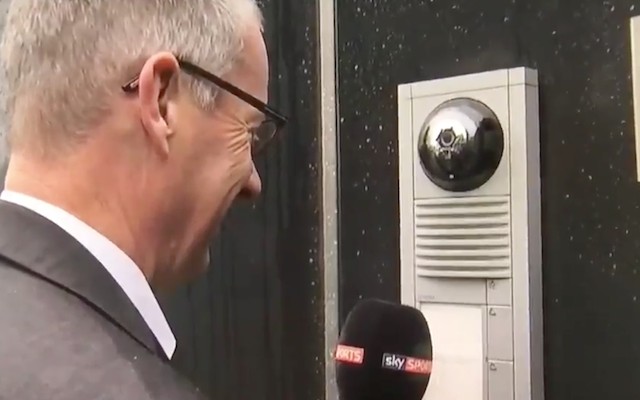 (Video) Jurgen Klopp confirms Liverpool move as he teases Sky Sports reporter via residential intercom