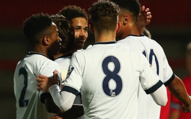 (Video) Tottenham wonderkid Keanan Bennetts destroys Liverpool U21s with outstanding pace and assist