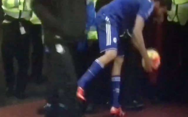 Stoke steward assaulted by Diego Costa… NOT! Chelsea rightly brush off outrageous complaint (video)