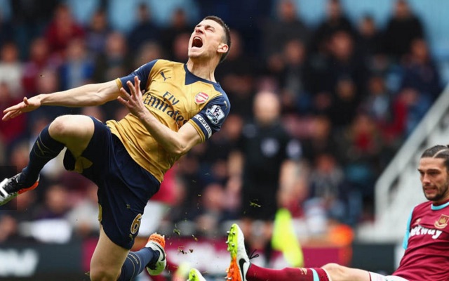 Private: Bullied Arsenal escape Upton Park with a point, but title bid is dead