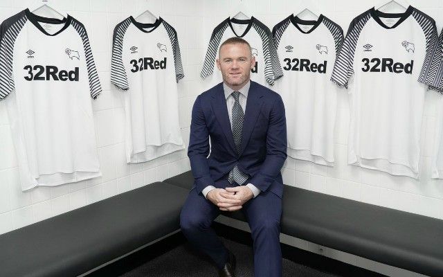 Private: Wayne Rooney cleared to wear controversial 32 shirt with Derby County